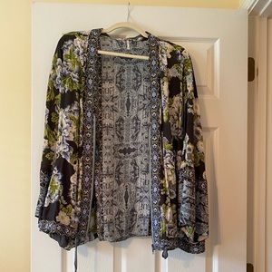 Free People silky jacket szM/L